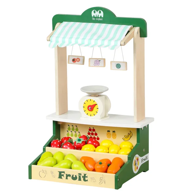 Wooden cheap fruit kids